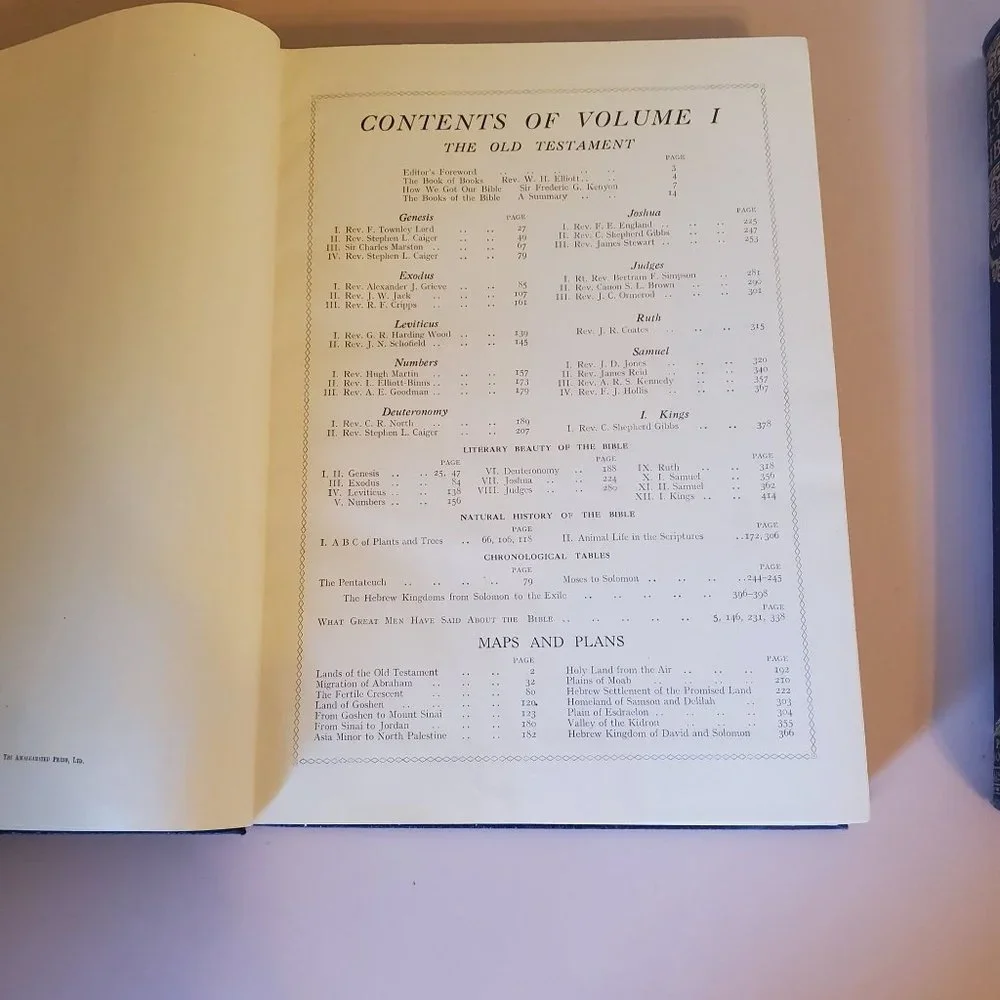 The Story Of The Bible Volumes 1 And 2 Waverley Book Co Staging‎ Decor Set